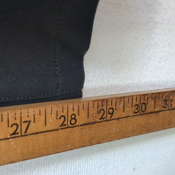 Tommy Hilfiger Women's Black Straight Cut Black Stretchy Jean Style Pants Sz 16 - Picture 10 of 12